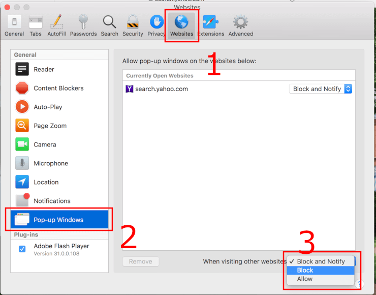 pop up blocker disable on chrome for mac